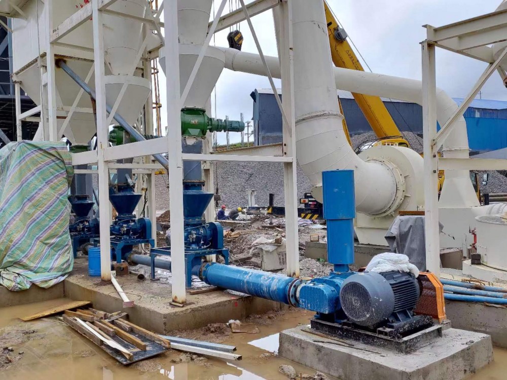 碳酸鈣粉稀相氣力秀色直播IOS項目現場